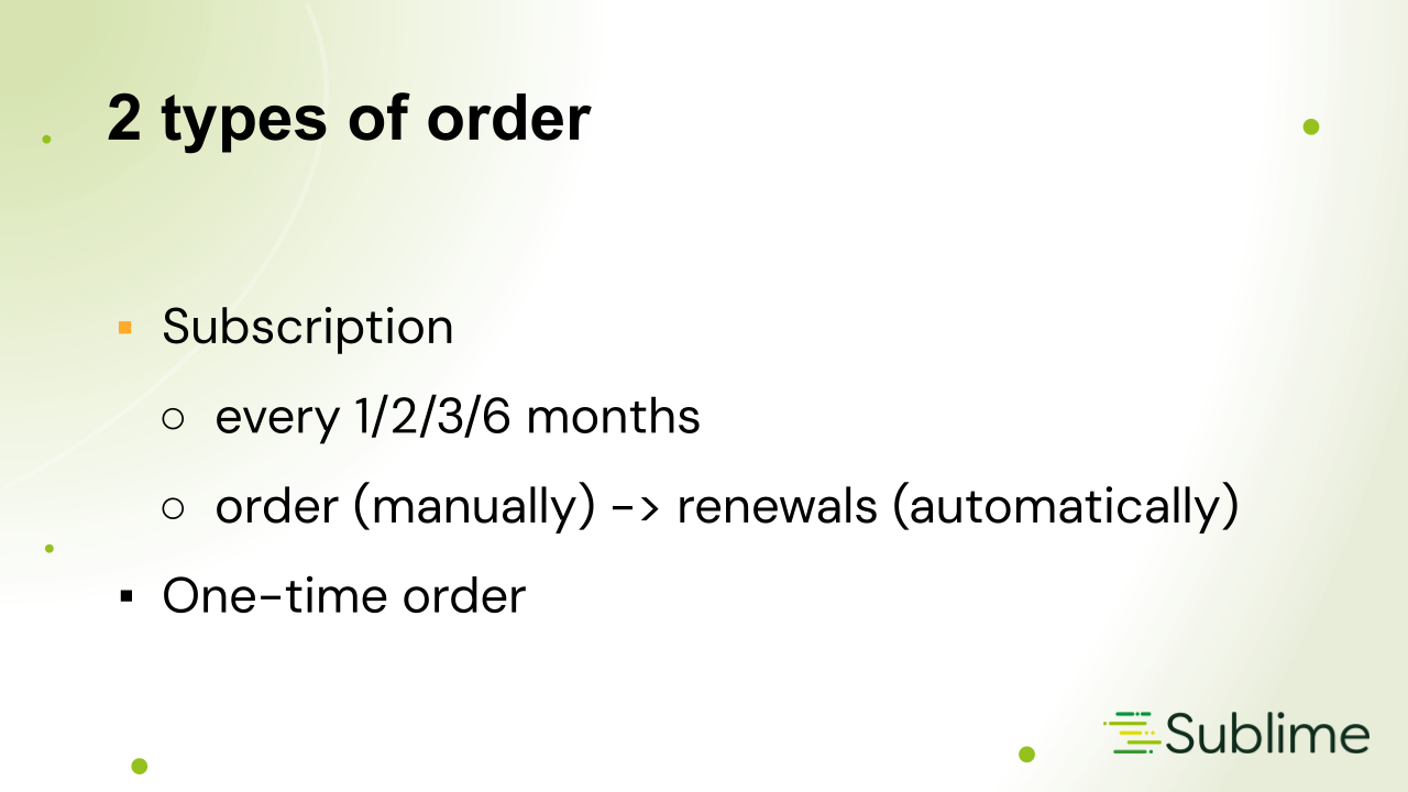 order types